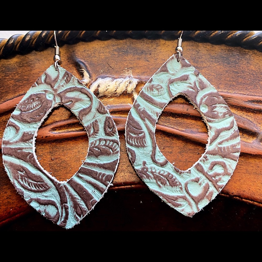 Genuine Leather Earrings